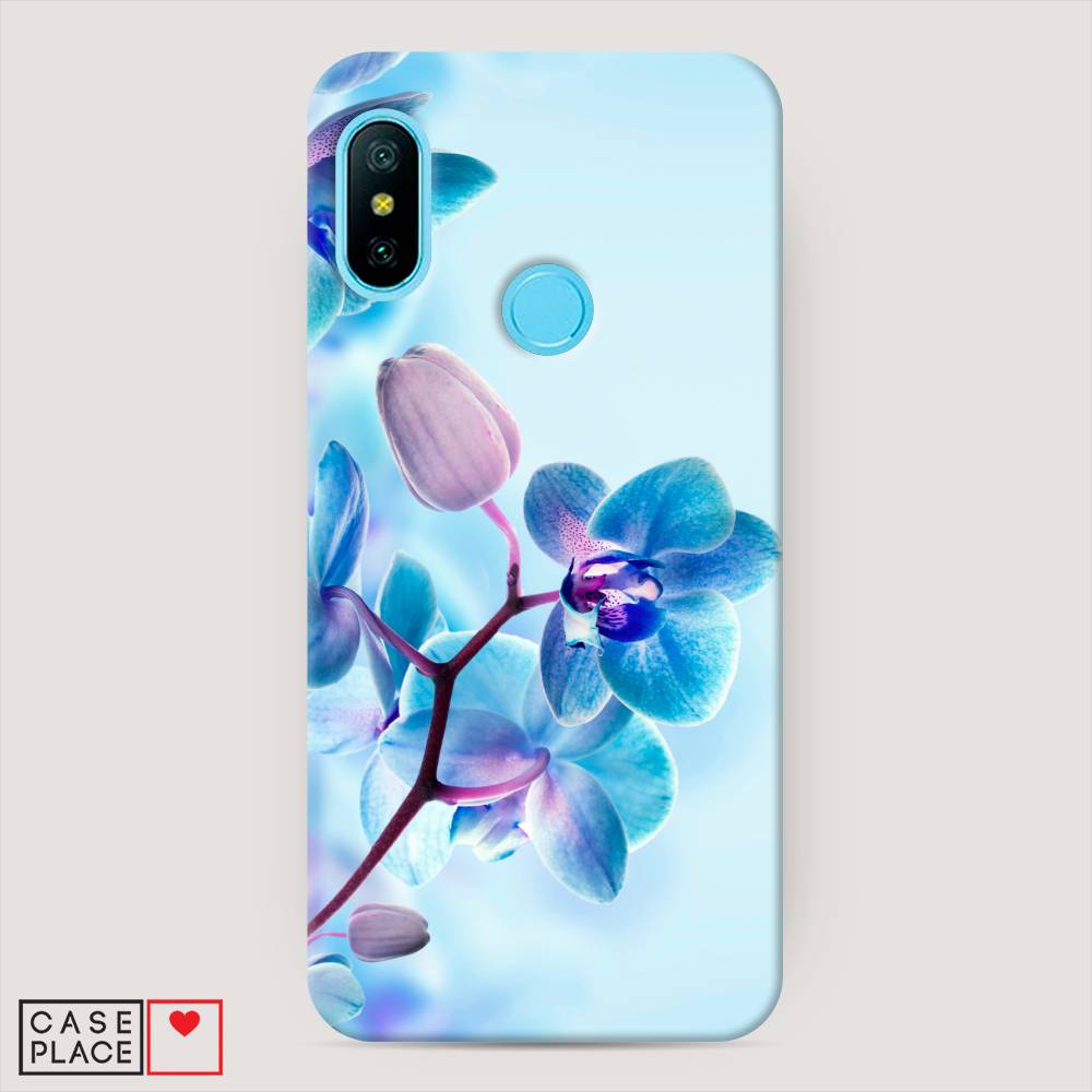 

Пластиковый чехол "Голубая орхидея" на Xiaomi Redmi 6 Plus, 33920-6