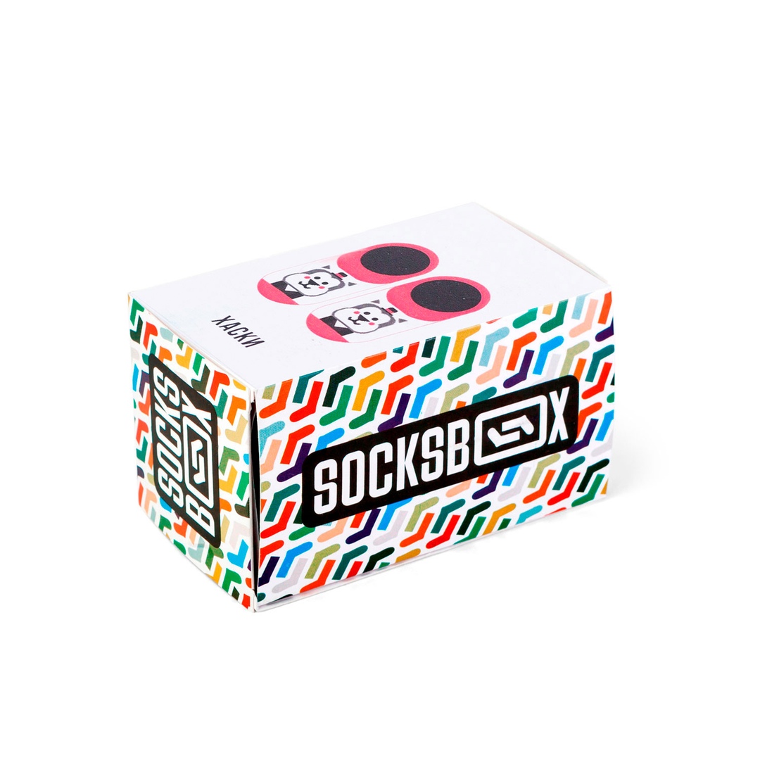 фото Носки унисекс socks box хаски разноцветные 36-39