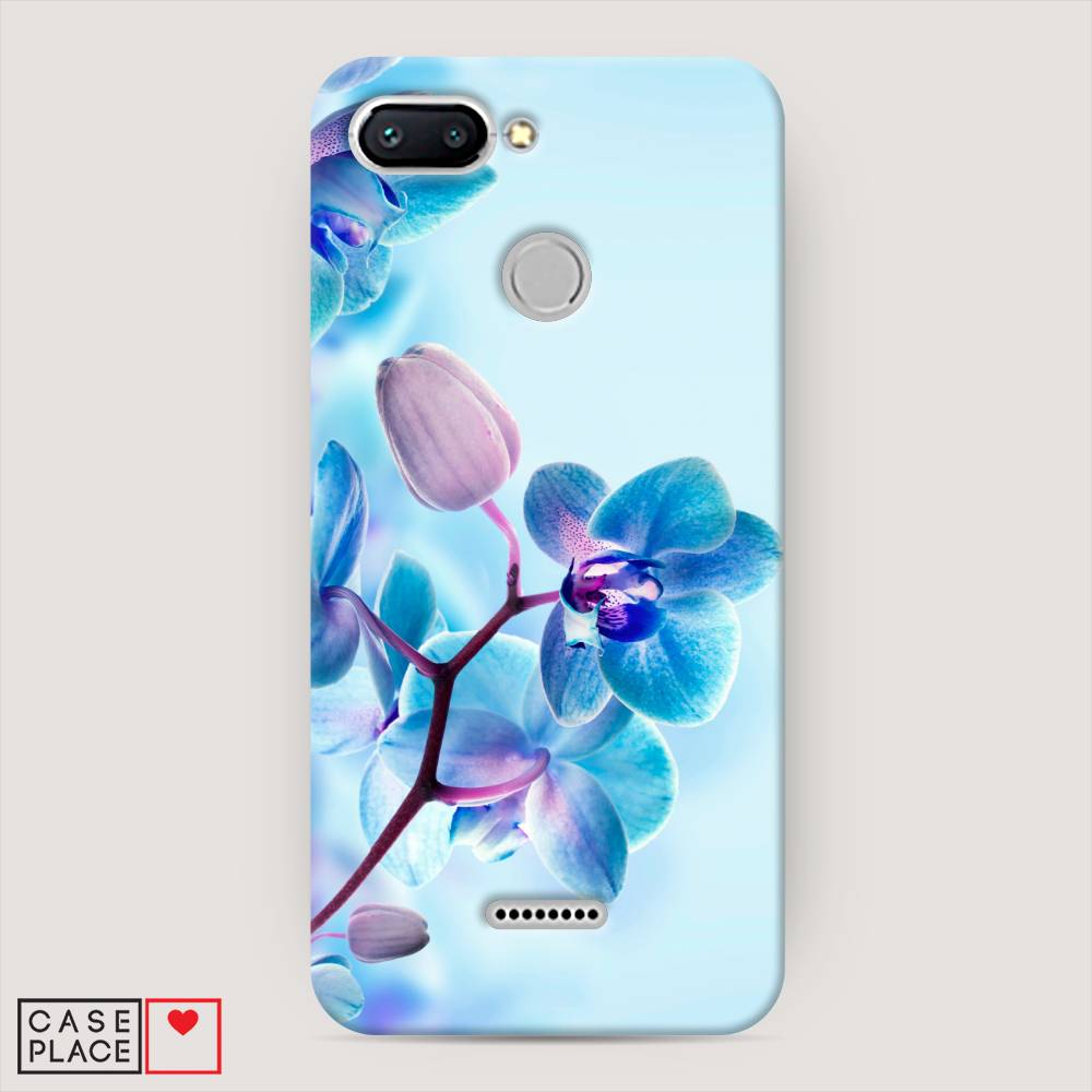 

Пластиковый чехол "Голубая орхидея" на Xiaomi Redmi 6