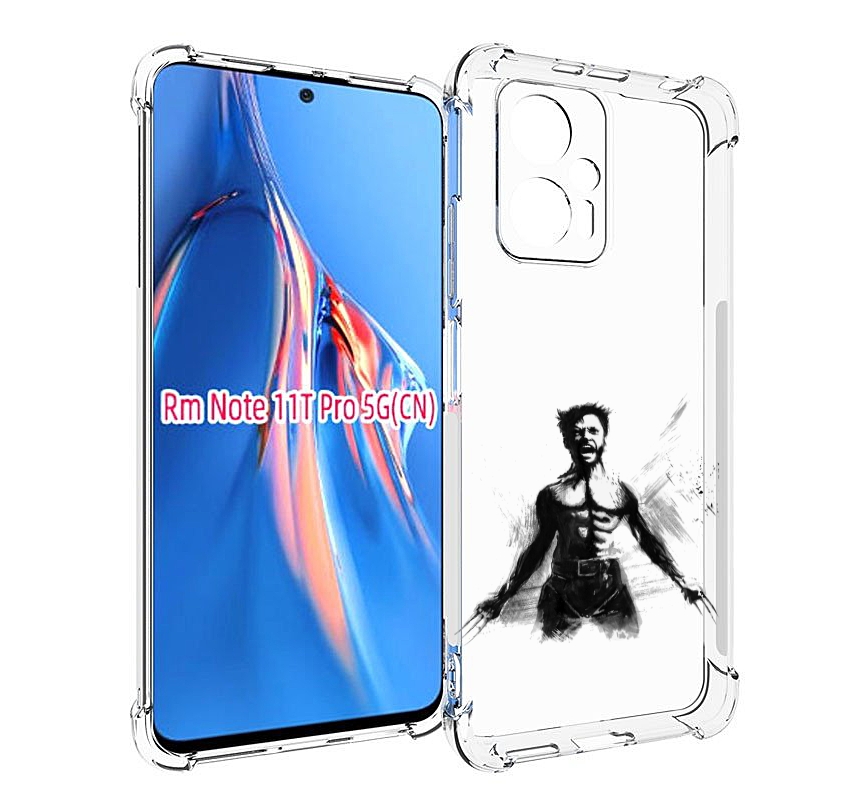 

Чехол MyPads росомаха для Xiaomi Redmi Note 11T Pro / 11T Pro Plus / Poco X4 GT противо..., Прозрачный, Tocco