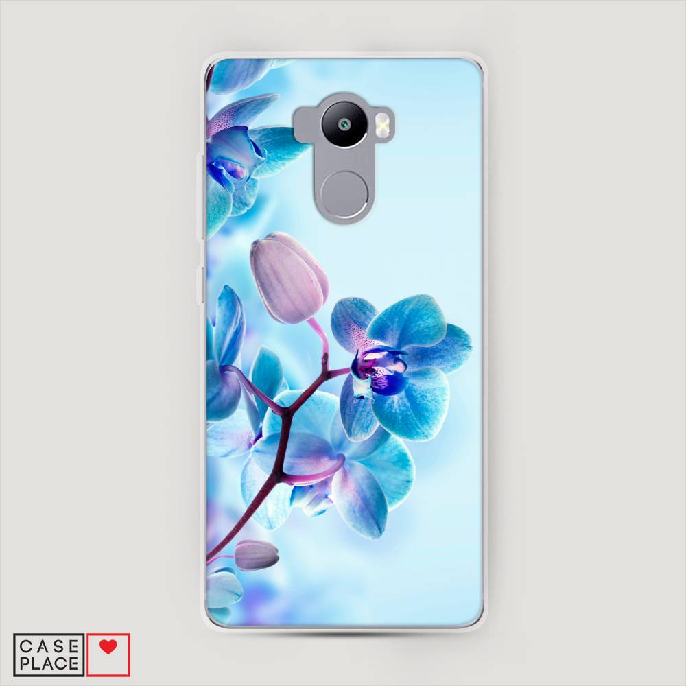 

Пластиковый чехол "Голубая орхидея" на Xiaomi Redmi 4