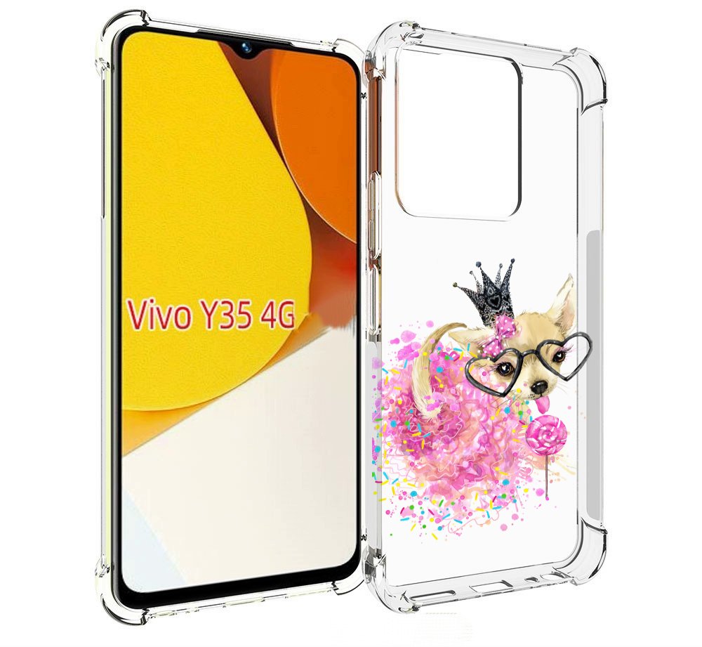

Чехол MyPads сладкая принцесса для Vivo Y35 4G 2022 / Vivo Y22, Прозрачный, Tocco