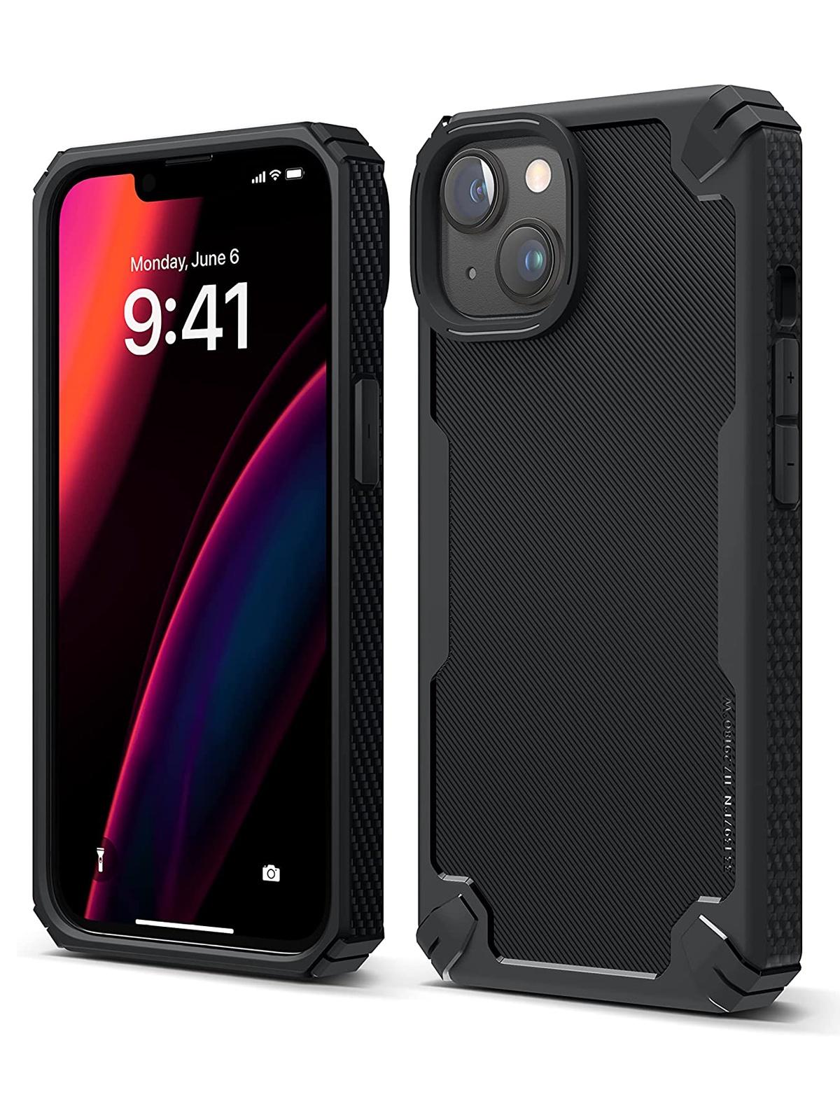 

Чехол Elago для iPhone 14 ARMOR silicone Black, Черный