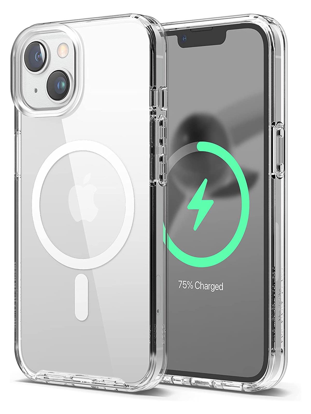Чехол Elago для iPhone 14 с MagSafe HYBRID Transparent
