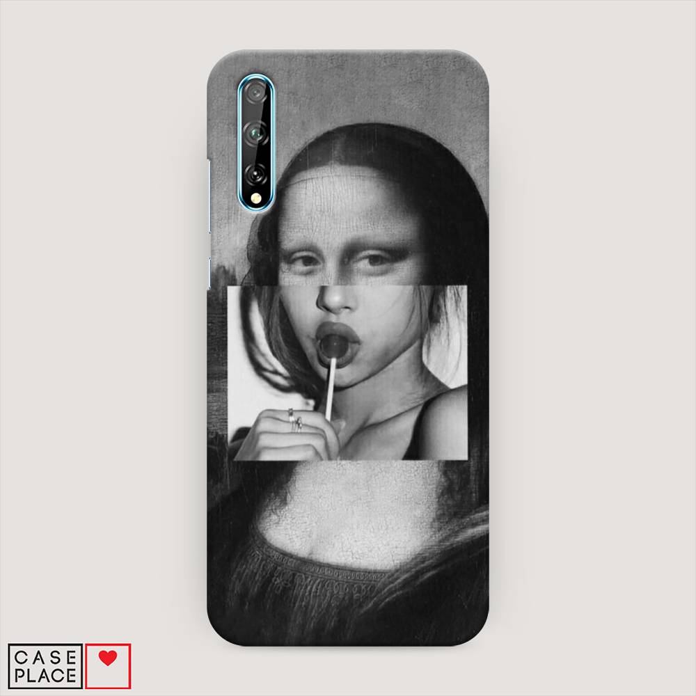 

Чехол Awog "Mona Lisa sucking lollipop" для Huawei Y8p