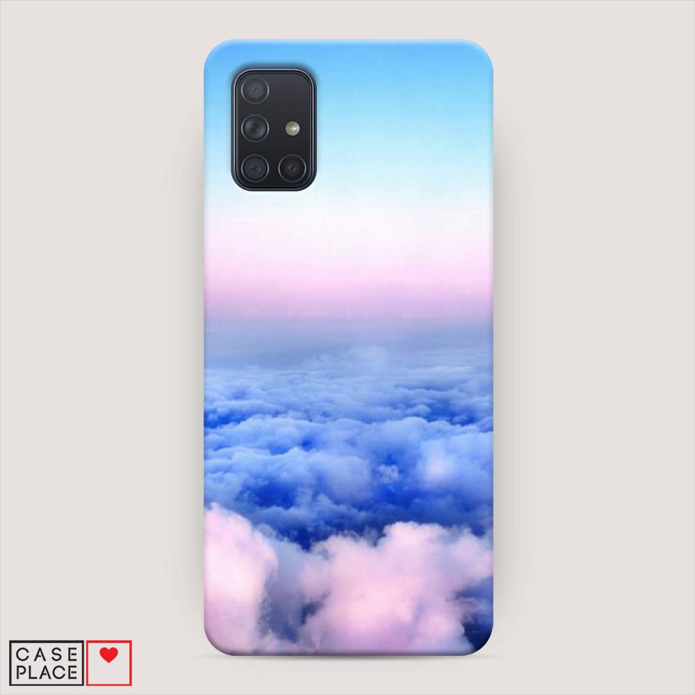 

Пластиковый чехол "Облака" на Samsung Galaxy A71, 29020-3
