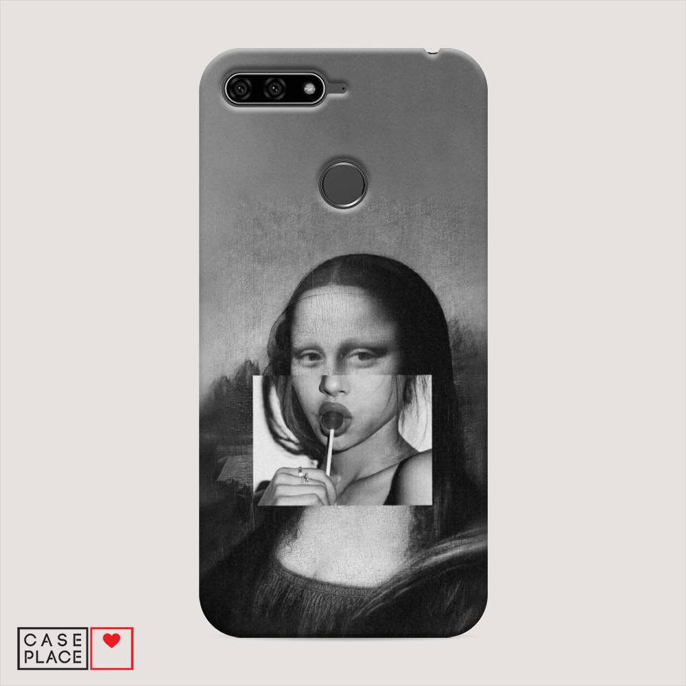 

Чехол Awog "Mona Lisa sucking lollipop" для Huawei Y6 Prime 2018, 65720-7