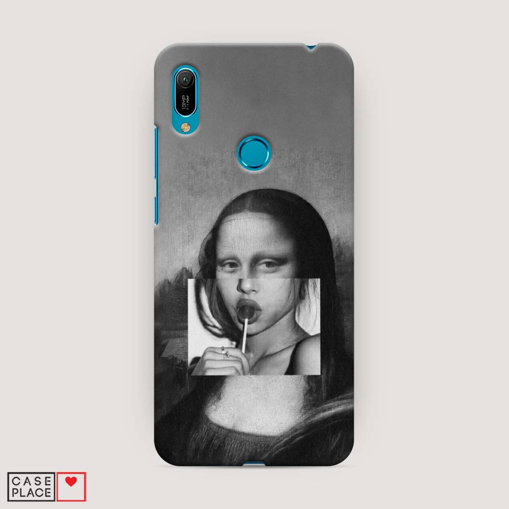 

Чехол Awog "Mona Lisa sucking lollipop" для Huawei Y6 2019