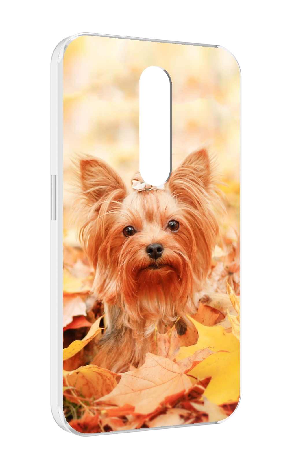 

Чехол MyPads еркширдскии терьер иорк для Motorola Moto X Force (XT1585 / XT1581), Прозрачный, Tocco