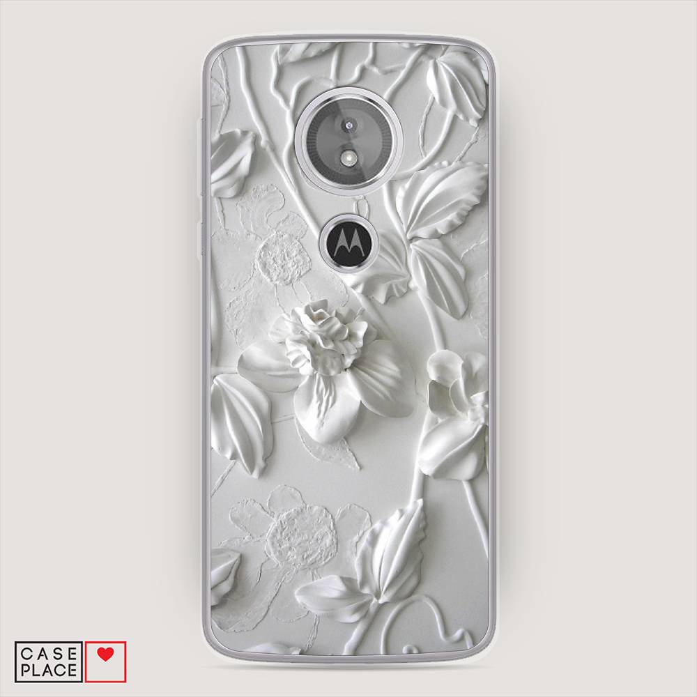 

Чехол Awog на Motorola Moto G6 Play / Моторола Мото G6 Плэй "Гипсовые цветы", 240950-7