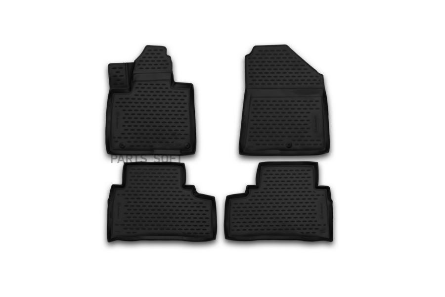

AUTOFAMILY Коврики 3D в салон KIA Sorento Prime, 2015-, 5/7 мест, 4 шт. полиуретан