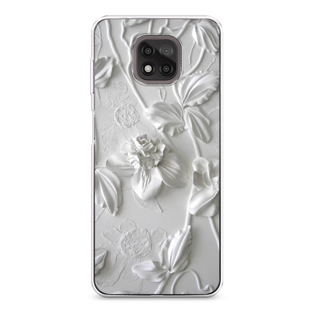 

Чехол Awog на Motorola Moto G Power 2021 "Гипсовые цветы", 242750-7