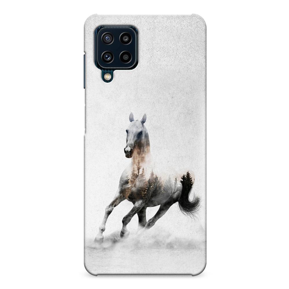 

Пластиковый чехол "Лошадь лес" на Samsung Galaxy M32