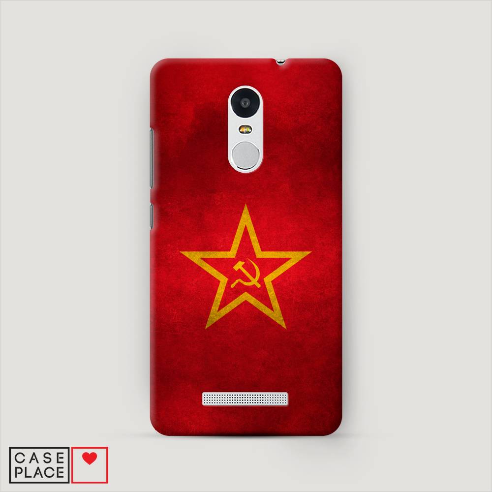 

Пластиковый чехол "Красное знамя" на Xiaomi Redmi Note 3