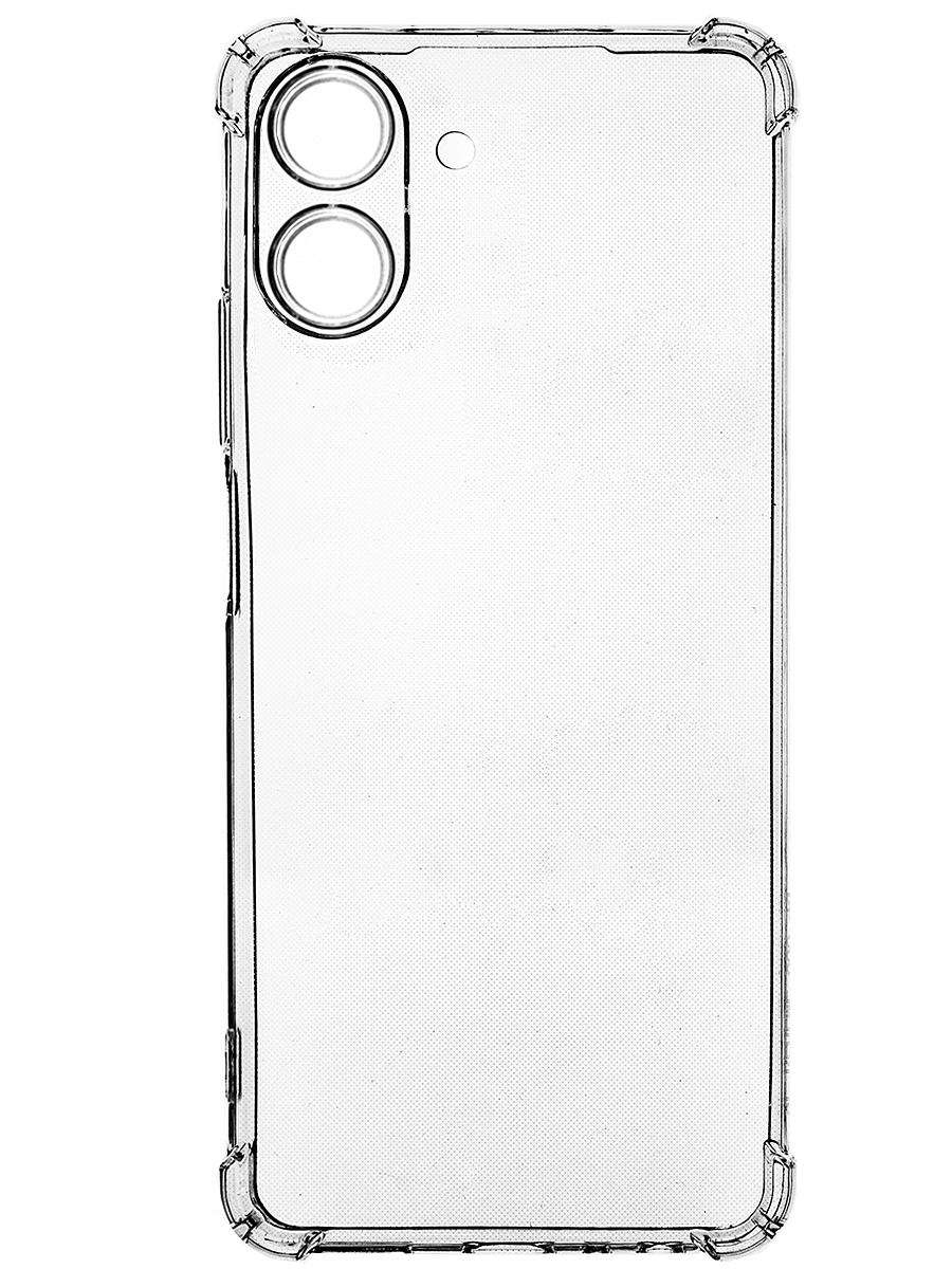 

Чехол-накладка PERO Clip Case усиленный для Xiaomi Poco C65 прозрачный (Прозрачный)