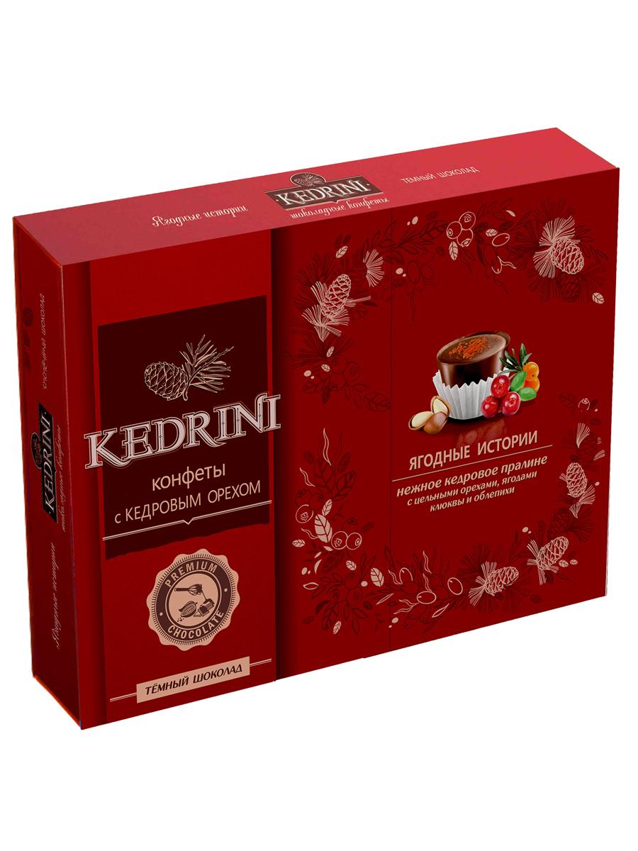 

Конфеты (14) Kedrini. Ягодные истории в темном шоколаде, 160 г