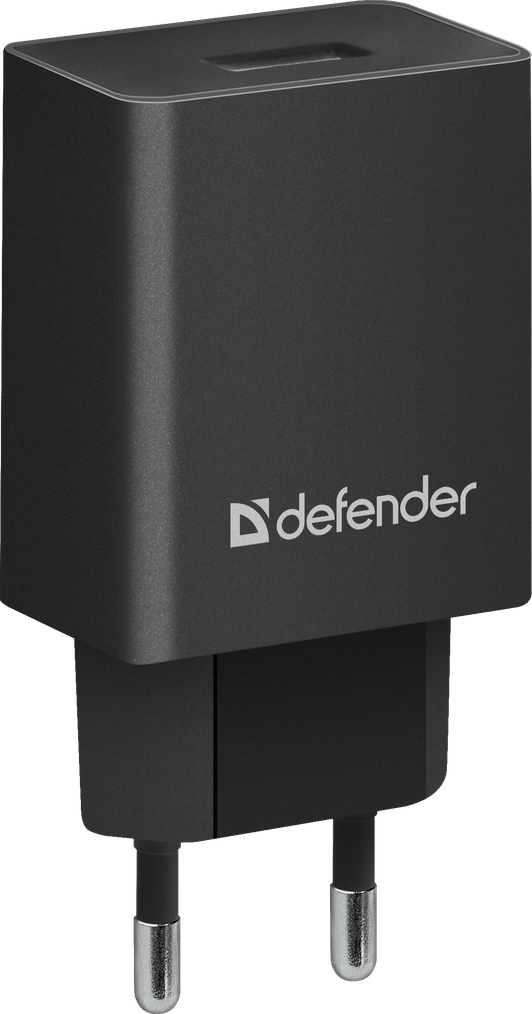 фото Сетевое зарядное устройство defender upa-21, 1xusb, 2,1 a, black