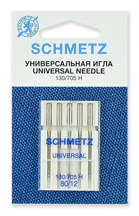 фото Иглы schmetz стандартные №80, 5шт 22:15.2.vcs