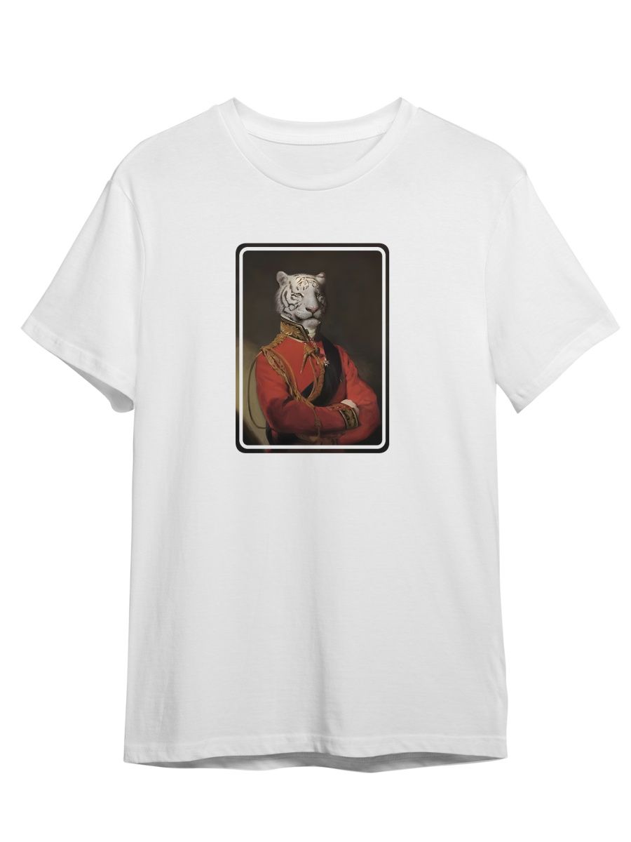 

Футболка унисекс СувенирShop Животные в смокинге/Animal 20 белая XS, Белый, "Животные в смокинге/Animal" 20