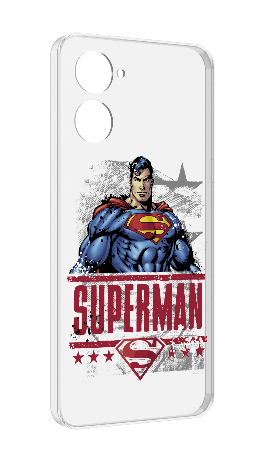 

Чехол MyPads рисунок супермен для Realme 10S противоударный, Tocco