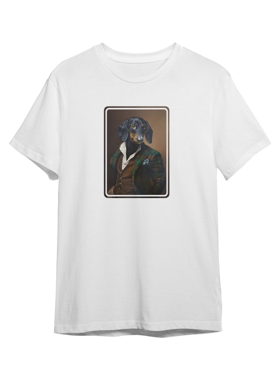 

Футболка унисекс СувенирShop Животные в смокинге/Animal 19 белая L, Белый, "Животные в смокинге/Animal" 19