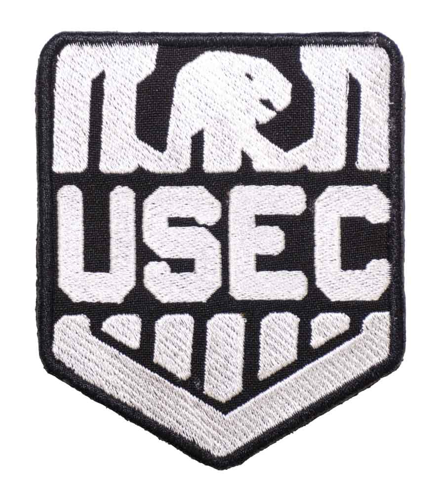 

Нашивка Strike usec вышивка, Черный