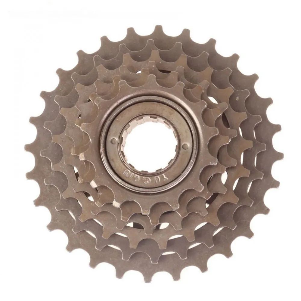 Кассета трещетка 6ск. 00-170043 FREEWHEEL 6х14-28 HG/UG коричневая