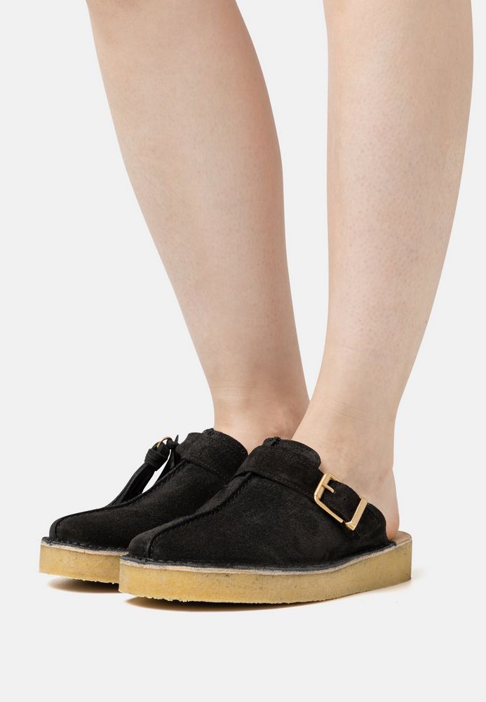 

Сабо женские Clarks CL611D003 черные 36 EU, Черный, CL611D003