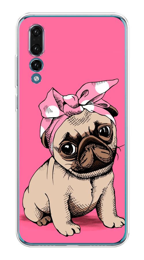 

Чехол Awog на Huawei P20 Pro "Dog Pin-Up", Розовый;бежевый, 65050-2