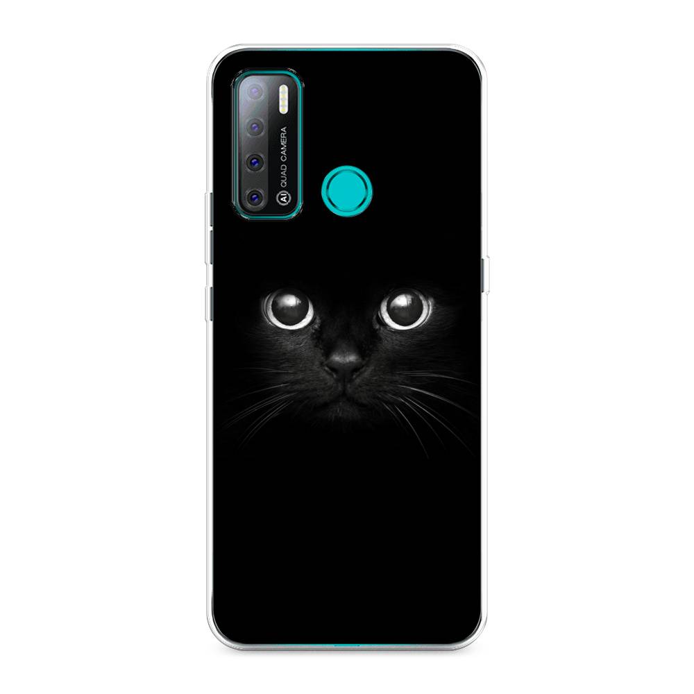 

Чехол Awog на Tecno Pouvoir 4 "Взгляд черной кошки", Разноцветный, 300350-1