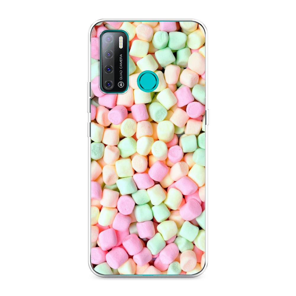

Чехол Awog на Tecno Pouvoir 4 "Marshmallows", Разноцветный, 300350-10