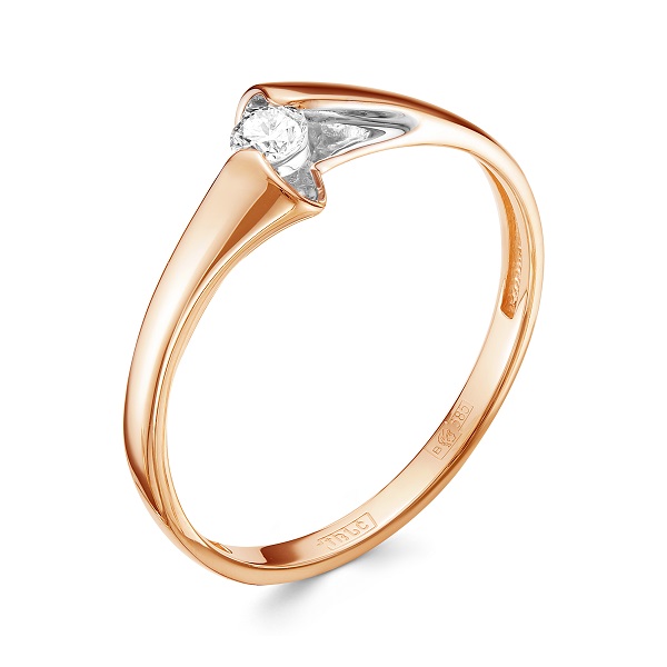 

Кольцо из золота р. , Vesna jewelry 1218-151-00-00, бриллиант, 1218-151-00-00