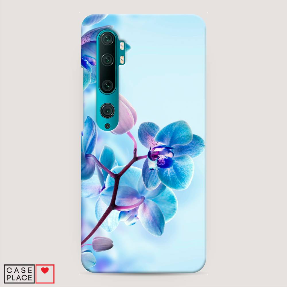 

Пластиковый чехол "Голубая орхидея" на Xiaomi Mi Note 10, 37320-6