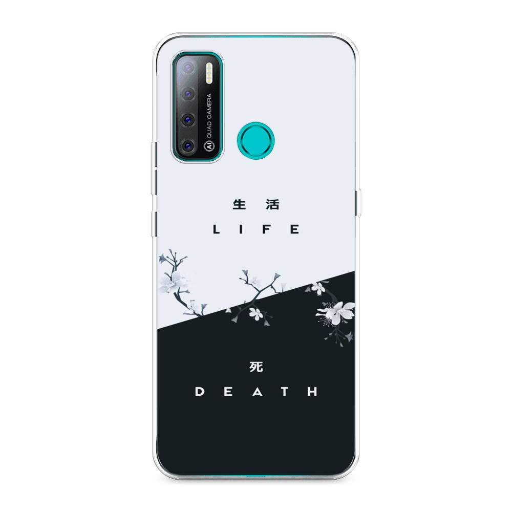 

Чехол Awog на Tecno Pouvoir 4 "Life and death", Разноцветный, 300350-7