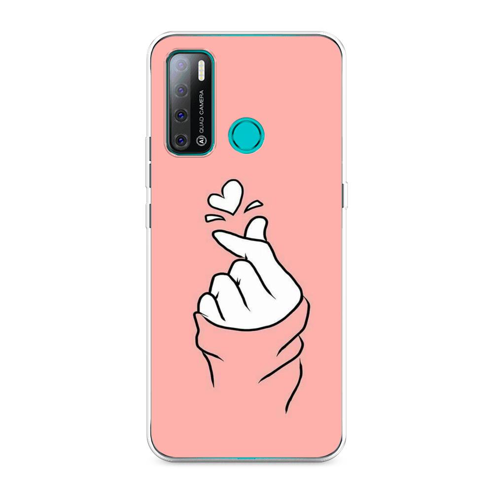 

Чехол Awog на Tecno Pouvoir 4 "Любовь-щелк", Разноцветный, 300350-7
