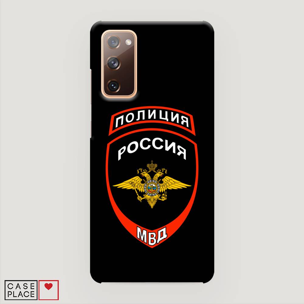 фото Пластиковый чехол "полиция шеврон" на samsung galaxy s20 fe awog