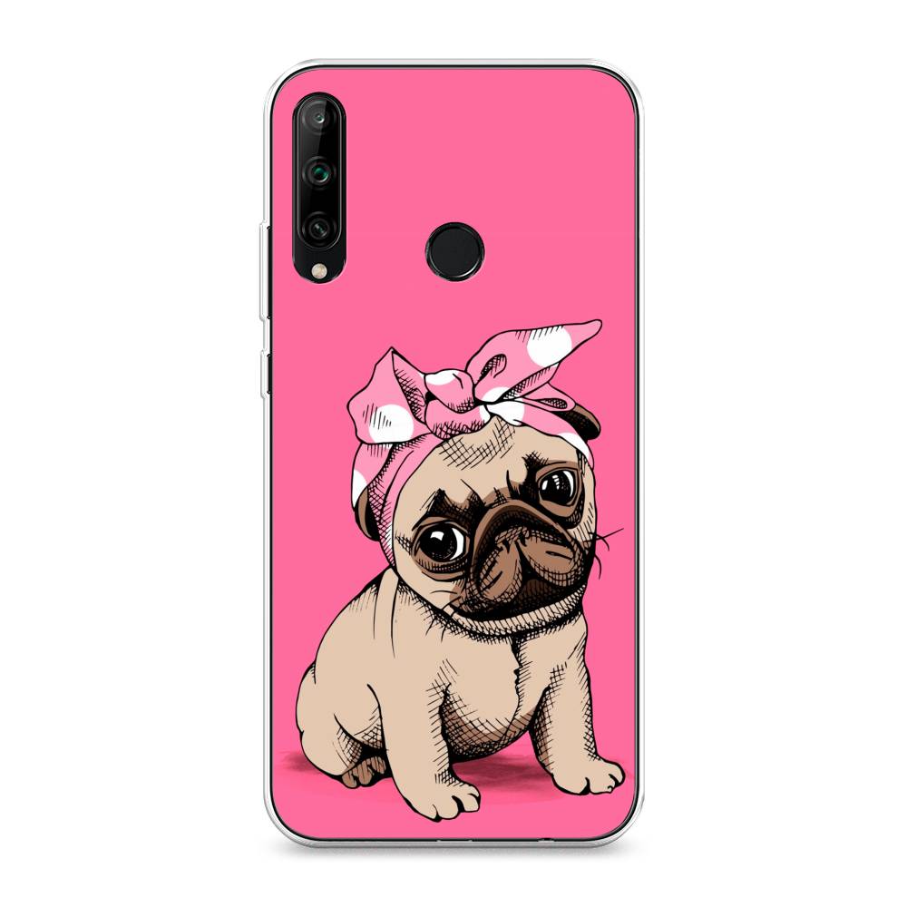 

Чехол Awog на Honor 9C "Dog Pin-Up", Розовый;бежевый, 612550-2