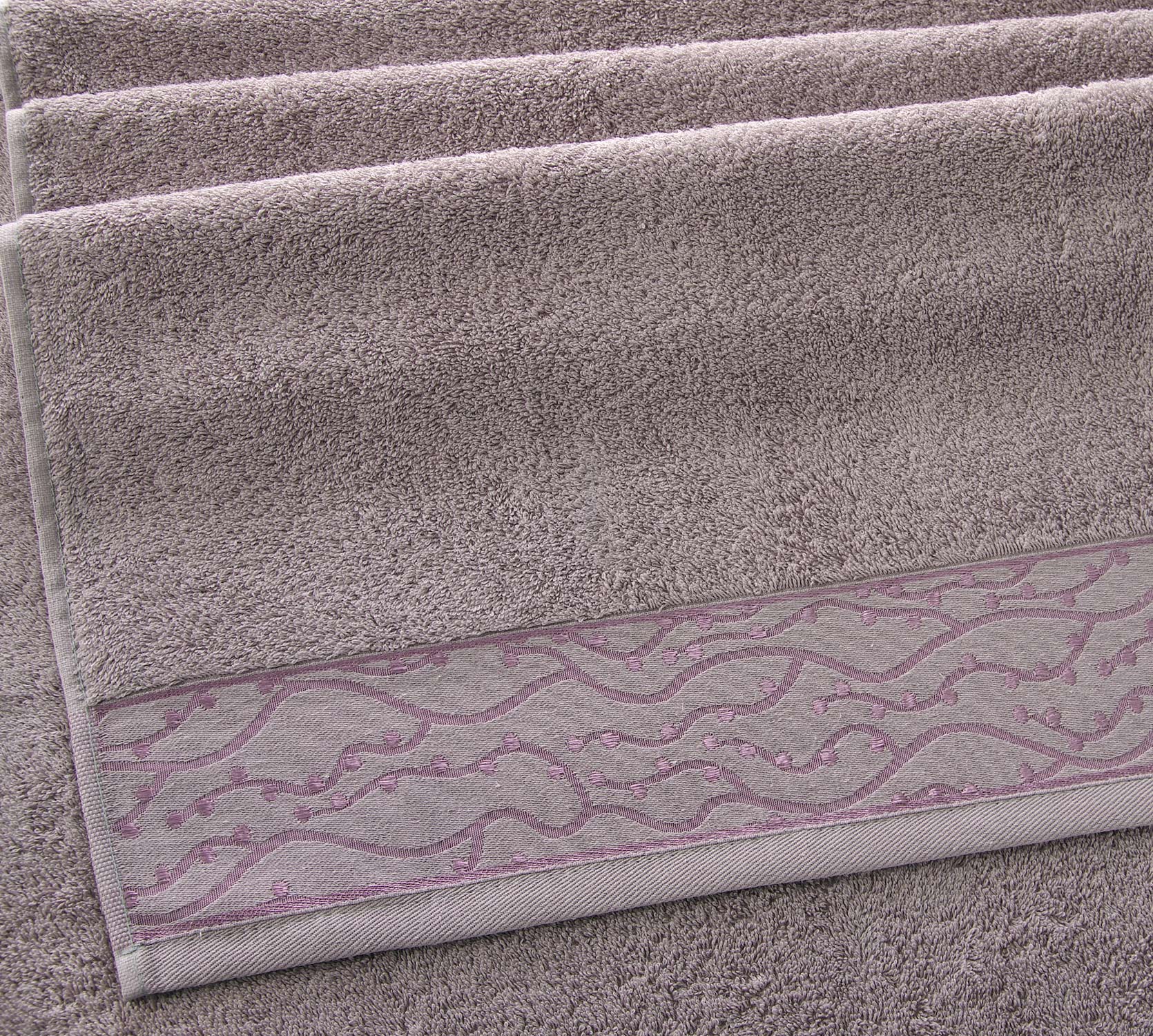 фото Полотенце махровое "айова розовый крем" 70х140 плотность 500 г/м2 баркас
