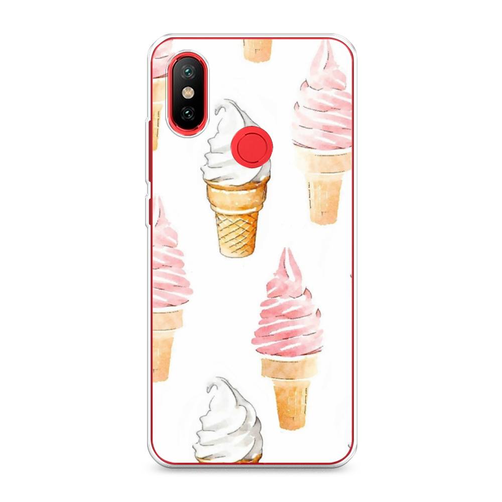 

Чехол Awog на Xiaomi Mi 6X/A2 "Нарисованное мороженое", Разноцветный, 33250-10