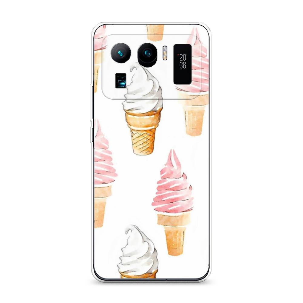 

Чехол Awog на Xiaomi Mi 11 Ultra "Нарисованное мороженое", Разноцветный, 310450-10