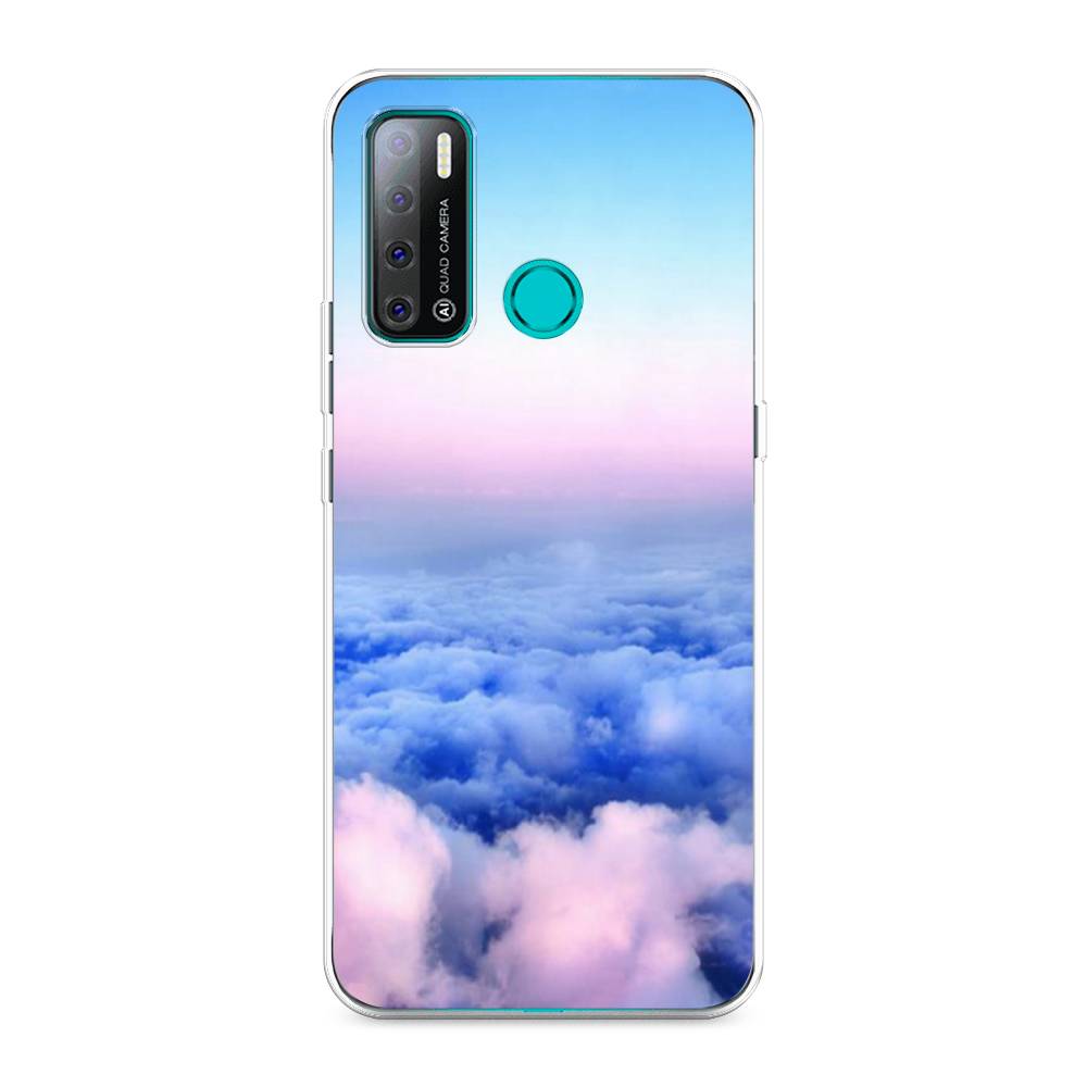 

Чехол Awog на Tecno Pouvoir 4 "Облака", Разноцветный, 300350-4