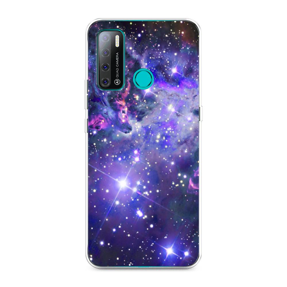 

Чехол Awog на Tecno Pouvoir 4 "Яркая галактика", Разноцветный, 300350-4