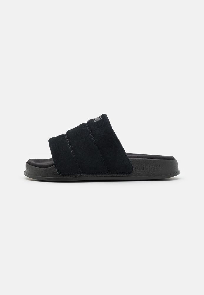 

Сланцы женские Adidas Originals AD111A2GN черные 42 EU, Черный, AD111A2GN