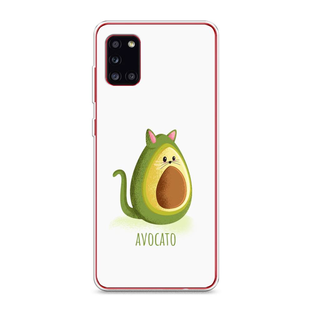 фото Силиконовый чехол "avocato" на samsung galaxy a31 awog