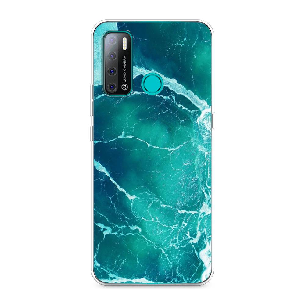 

Чехол Awog на Tecno Pouvoir 4 "Изумрудный океан", Разноцветный, 300350-4