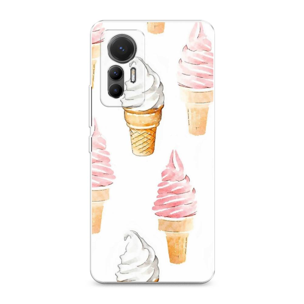 

Чехол Awog на Xiaomi 12 Lite "Нарисованное мороженое", Разноцветный, 315050-10