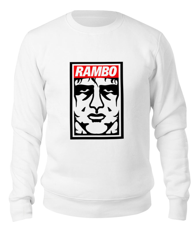 

Свитшот унисекс Printio Рэмбо (rambo) белый XS, Рэмбо (rambo)