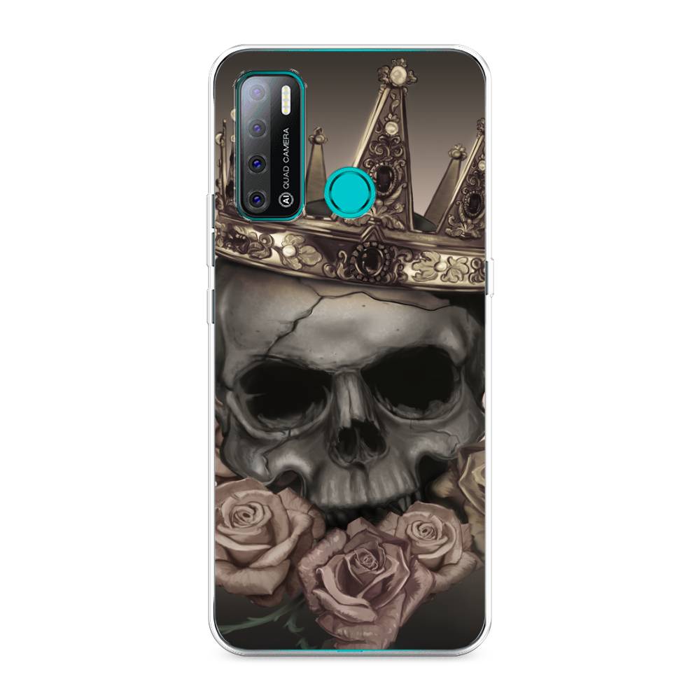 

Чехол Awog на Tecno Pouvoir 4 "Череп 22", Разноцветный, 300350-9