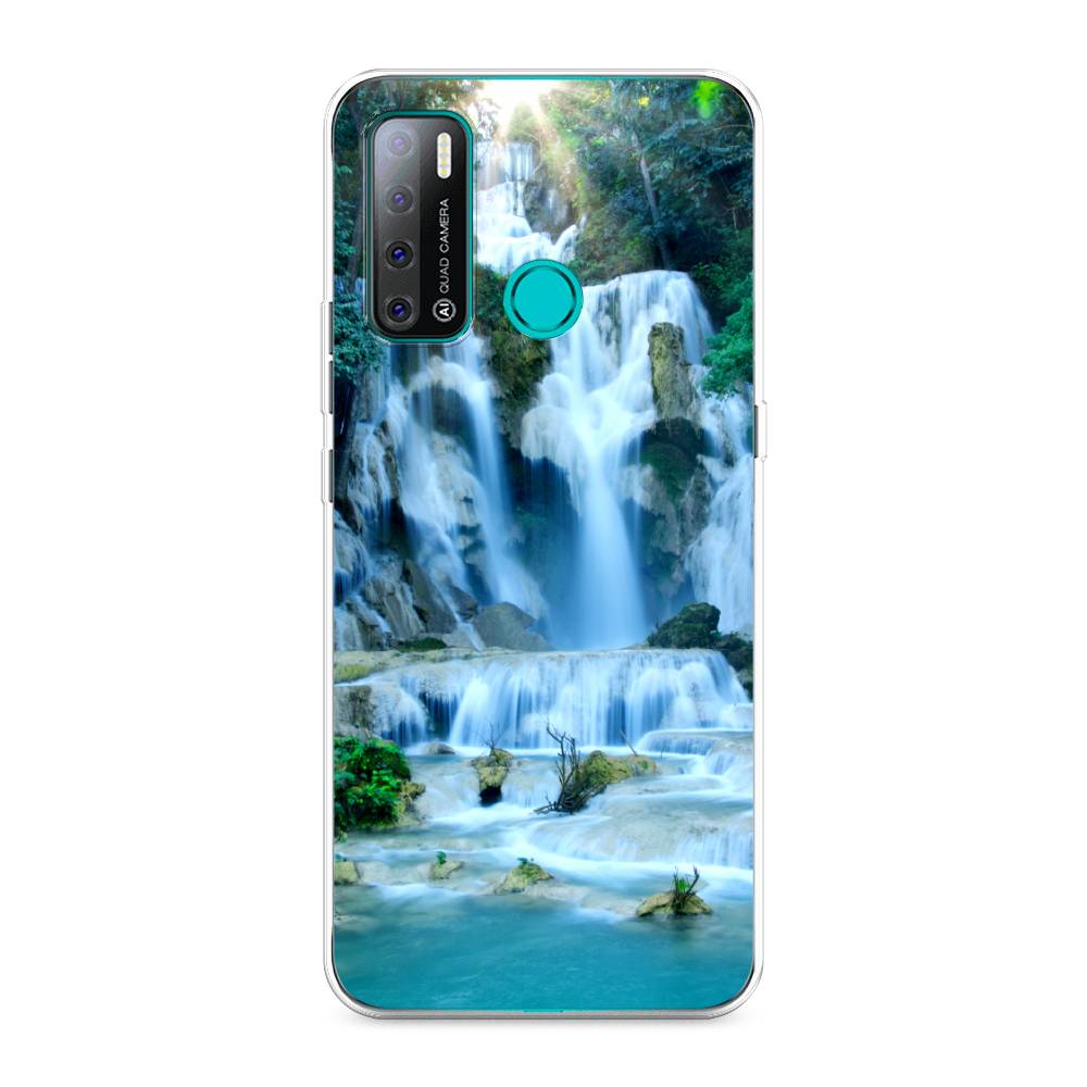 

Чехол Awog на Tecno Pouvoir 4 "Водопад 8", Разноцветный, 300350-4