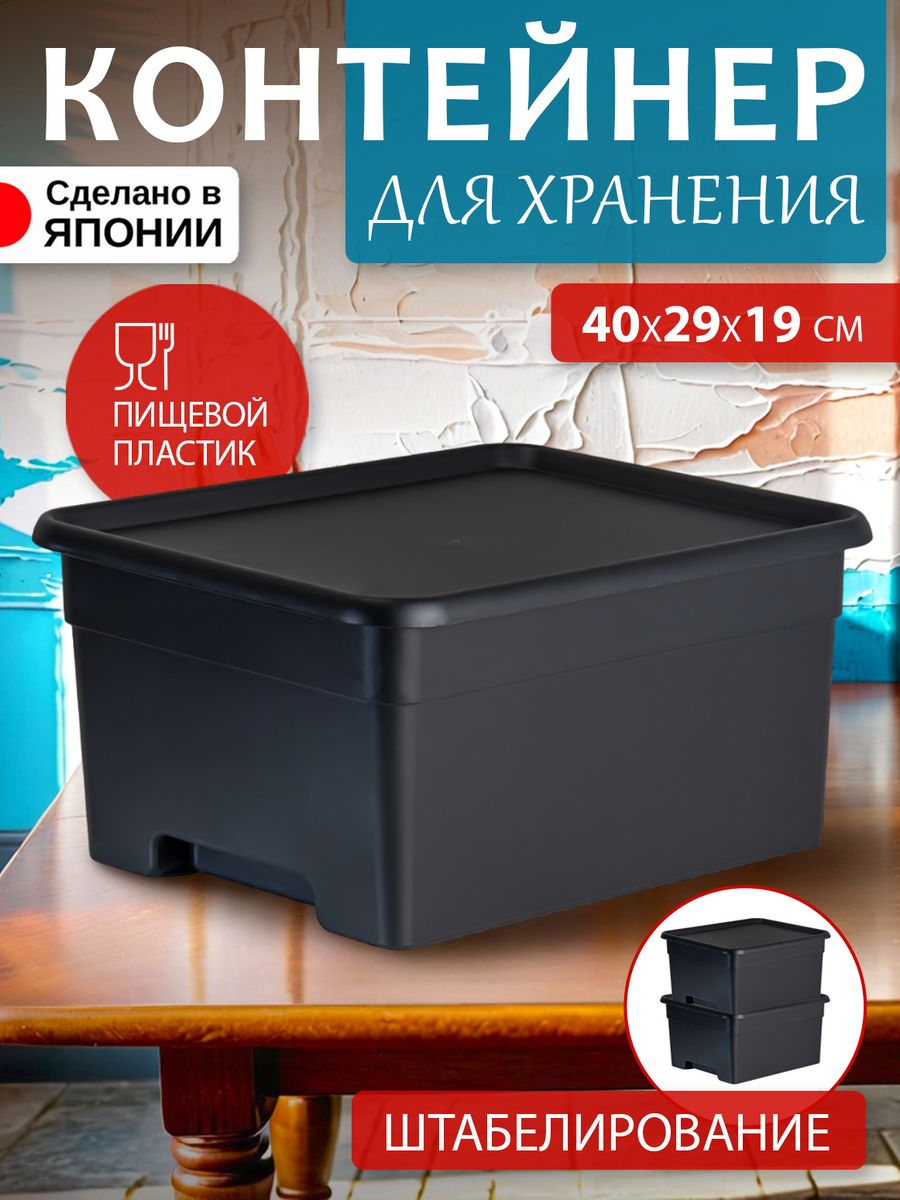 Контейнер для хранения вещей SANKA 40х29х19 см SA-226376